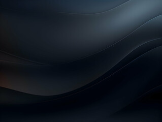 Wall Mural - abstract technology futuristic glowing curved line on dark blue background, abstract flow gradient b