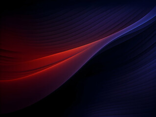 Wall Mural - abstract technology futuristic glowing curved line on dark blue background, abstract flow gradient b