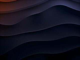 Wall Mural - abstract technology futuristic glowing curved line on dark blue background, abstract flow gradient b