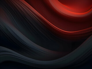 Wall Mural - abstract technology futuristic glowing curved line on dark blue background, abstract flow gradient b