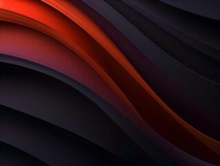 Wall Mural - abstract technology futuristic glowing curved line on dark blue background, abstract flow gradient b