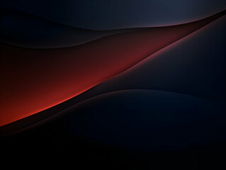Wall Mural - abstract technology futuristic glowing curved line on dark blue background, abstract flow gradient b