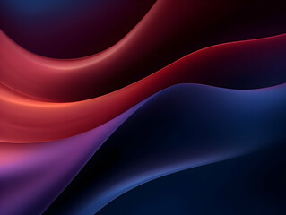 Wall Mural - abstract technology futuristic glowing curved line on dark blue background, abstract flow gradient b