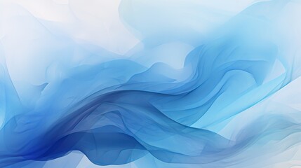 Wall Mural - Abstract painted blue background