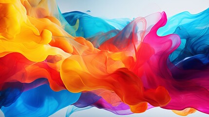 Wall Mural - Abstract background with shinning colors