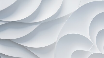 Wall Mural - Close-up of inventive background with white shapes