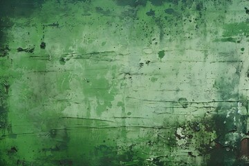 Wall Mural - Green grungy ripped distressed background wallpaper