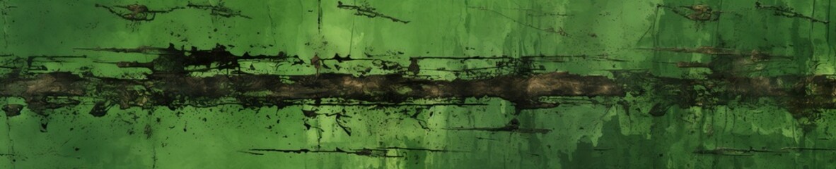 Wall Mural - Green grungy ripped distressed background wallpaper