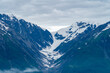 Glacial valley in the Alaskan mountains