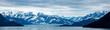 Panorama of Hubbard Glacier, Alaska