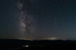 Perseid Meteor shower over the Utah mountains in 2023