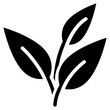 seedling plant tree leaf environment solid glyph
