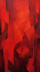 Wall Mural - abstract red background | generative AI