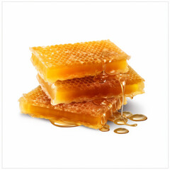 Wall Mural - The Beauty of Honey and Honeycomb