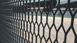 There is a steel mesh background to prevent intrusion and space.
