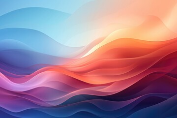Wall Mural - an abstract background image showcases a dynamic flow emphasized by a captivating color gradient, re