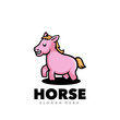 © Bayuktx - Horse mascot cartoon logo design