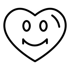 Sticker - Heart Icon Style