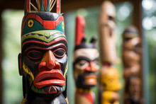 Totems Play A Crucial Role In Storytelling And Cultural Preservation As They Symbolize Rich History And Wisdom Of Indigenous Cultures Through Their Carved Figures