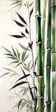 Fototapeta Sypialnia - bamboo forest background generative AI