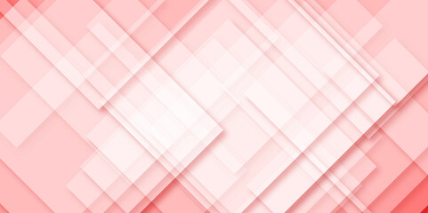 Wall Mural - white and peach modern minimalistic pale geometric pattern background with minimal tech lines and wh