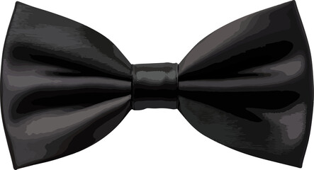 Poster - Black bow tie clip art