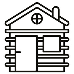 Sticker - Cabin Icon