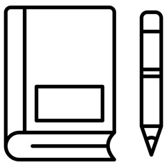 Sticker - Notebook Icon