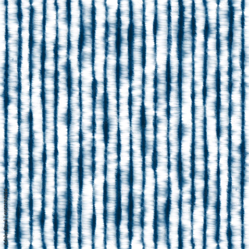 Vector Seamless Shibori Watercolor Indigo Tie Dye Fabric Pattern ...