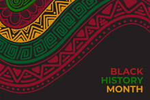 Hand Drawn Black History Month Background