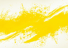 黄色の粒子が爆発する抽象的な背景