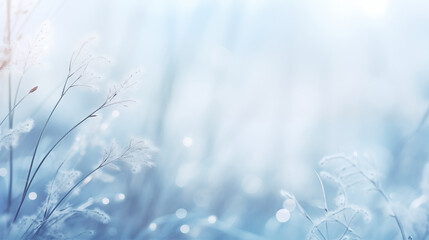  Winter abstract background for presentation 