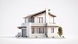 © Amonthep - 3d render of house isolated on a white.