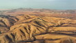 Aerial view of mountains Mirador Astronomico de Sicasumbre.