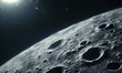 space footage of moons surface lunar photography 