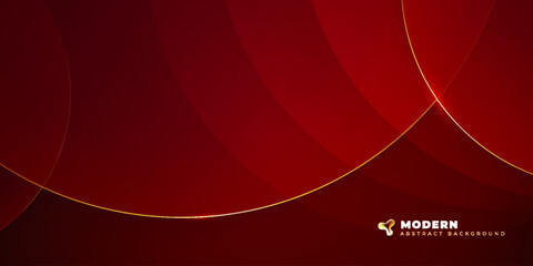 Wall Mural - background abstract design with orange and red color circle shapes fluid gradient background shapes 