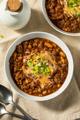 Poster - Organic Homemade Turkey Chili Con Carne