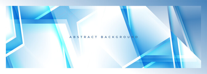 Light blue abstract background with geometric shapes. Light blue modern abstract backdrop. Vector illustration