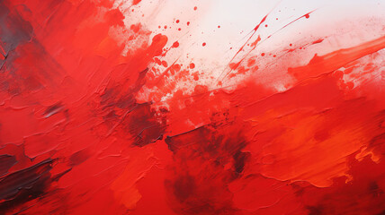 Poster - abstract graphical red color background k