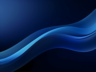Wall Mural - abstract technology futuristic glowing curved line on dark blue background, abstract flow gradient b