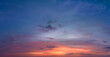 © Narong Niemhom - Aerial view amazing colorful sky in sunset above the ocean..beautiful landscape with sweet purple sky in sunset a panoramic view. .Dramatic Sky at sweet Sunset and purple hour