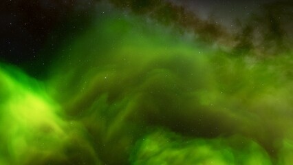 nebula gas cloud in deep outer space, science fiction illustration, colorful space background with stars 3d render
