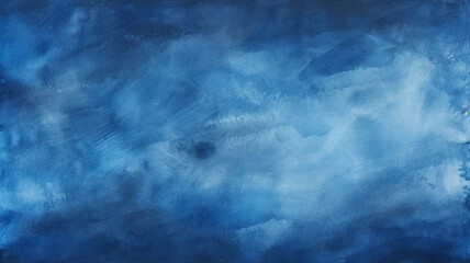 Wall Mural - Abstract watercolor paint background in navy color