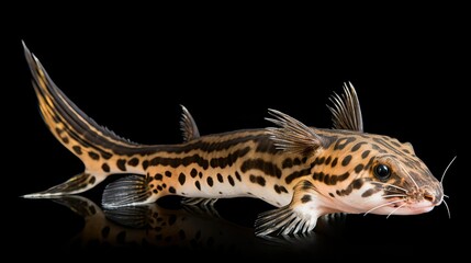 Featherfin squeaker catfish Synodontis Epterus Aquarius