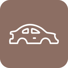 Sticker - Car Body Repair Icon