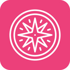 Sticker - Compass Icon