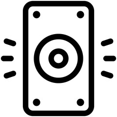 Poster - speaker icon