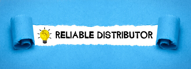 Sticker - Reliable Distributor	