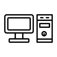 Sticker - Computer Icon