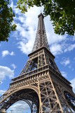Fototapeta Boho - Eiffel Towerw